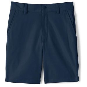 LandsEnd Boys Active Chino Uniform Shorts Bundle Navy Blue Sixe 14 (qty 2)